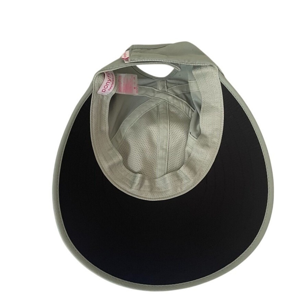 Ponyflo Sierra Sunblocker Wide Brim Hat Mint Ponytail One Size - Picture 8 of 9